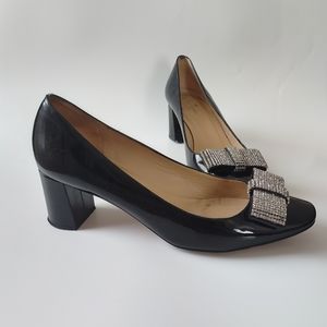 COPY - zapatos de charol negros estilo vintage talla 10